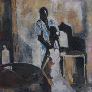 “Getting Ready”
30′′ x 30′′ Oil on Canvas