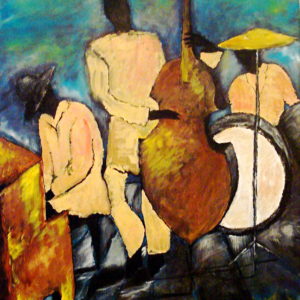 “Jazz 1”
24′′ x 36′′ Oil on Canvas