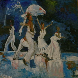 “The Dance 4”
24′′ x 24′′ Oil on Canvas