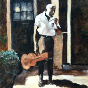 “The Player”
24′′ x 36′′ Oil on Canvas