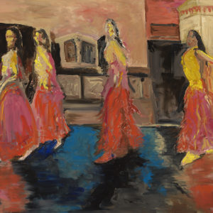 “The Dance 3”
24′′ x 36′′ Oil on Canvas